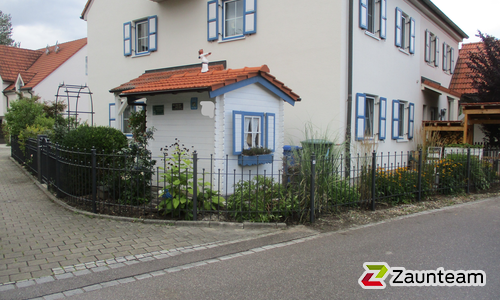 Klassikzaun Zeus wurde in Landsberied von Zaunteam Ammersee, Hofstetten im Jahr 2025 erstellt.