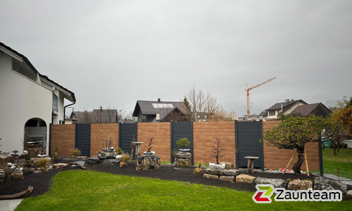 Alu Systemprofil wurde in Diepoldsau von Zaunteam Rheintal, Widnau im Jahr 2025 erstellt.