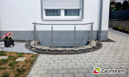 Edelstahl Geländer  wurde in Schwäbisch Hall von Zaunteam Schwäbisch Hall, Schwäbisch Hall im Jahr 2026 erstellt.