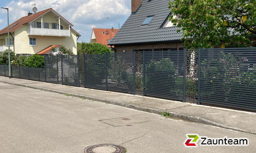 Alu Systemprofil diverse wurde in Täfertingen von Zaunteam Schwaben-Nord, Todtenweis im Jahr 2022 erstellt.