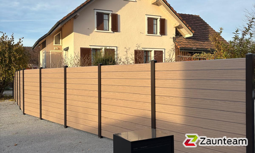 Alu Systemprofil wurde in Oberriet von Zaunteam Rheintal, Widnau im Jahr 2025 erstellt.