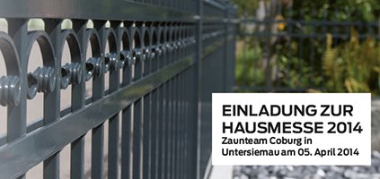 Zaunteam Coburg Hausmesse
