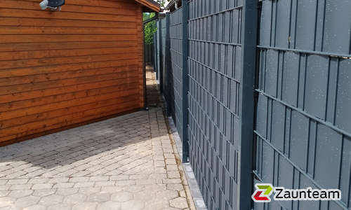 Flechtfix Vario Sichtschutz RAL Standardfarben wurde in Brome von Zaunteam Südheide-Altmark, Hankensbüttel im Jahr 2023 erstellt.