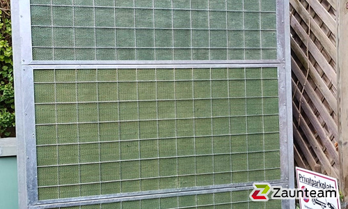 Schallschutzzaun Noistop Steel wurde in Lübbecke von Zaunteam Kischkel, Lübbecke im Jahr 2023 erstellt.