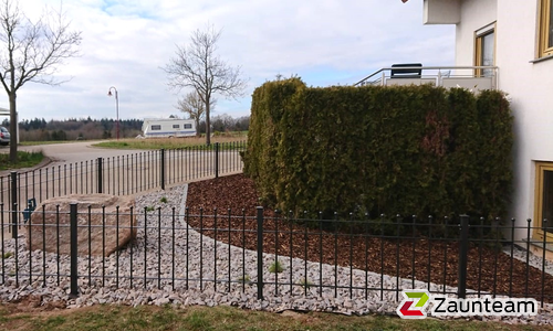 Klassikzaun Herakles wurde in Renningen von Zaunteam Pforzheim, Neuhausen im Jahr 2019 erstellt.