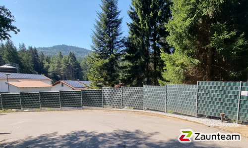 Flechtfix Vario Sichtschutz RAL Standardfarben wurde in Bodenmais  von Zaunteam Regen, Regen im Jahr 2024 erstellt.