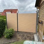 System Alu Sichtschutz, Rhombus mit Alupfosten einbetoniert wurde in Zepernick von Zaunteam Bernau, Bernau im Jahr 2026 erstellt.