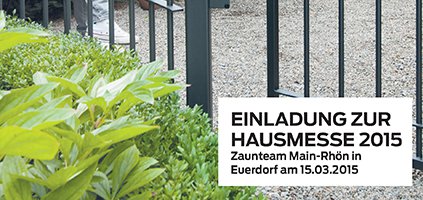 Zaunteam Main-Rhön Hausmesse