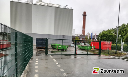 Doppelstabmattentor 2-flüglig wurde in Varel von Zaunteam Friesische-Wehde, Zetel im Jahr 2023 erstellt.
