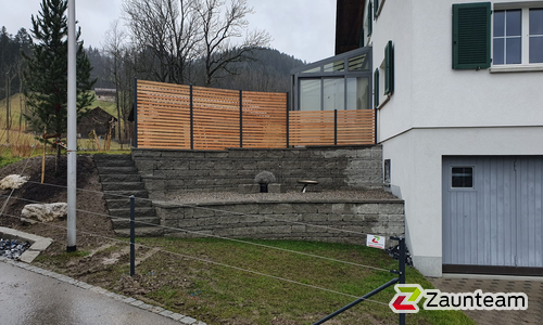 Alu Systemprofil diverse wurde in Appenzell von Zaunteam Appenzellerland, Wasserauen im Jahr 2020 erstellt.