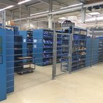Doppelstabmatten schwer verzinkt mit Pfosten 40x60 verzinkt mit Abdeckleisten mit Fussplatte wurde in Rottweil von Zaunteam Lkr. Rottweil, Dietingen-Rotenzimmern im Jahr 2024 erstellt.