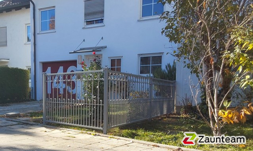 Klassikzaun Hades wurde in München von Zaunteam Ammersee, Hofstetten im Jahr 2025 erstellt.