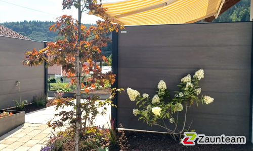 WPC Sichtschutz Diverse wurde in Bärenthal von Zaunteam Obere Donau-Bodensee, Sauldorf-Krumbach im Jahr 2025 erstellt.