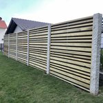 Schallschutzzaun Noistop Wood wurde in Tittmoning von Zaunteam Chiemgau, Teisendorf  im Jahr 2020 erstellt.