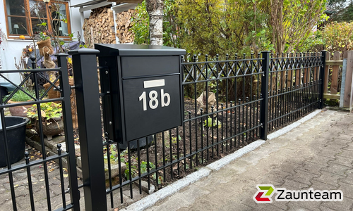 Klassikzaun Zeus wurde in Klosterlechfeld von Zaunteam Schwaben-Nord, Todtenweis im Jahr 2023 erstellt.