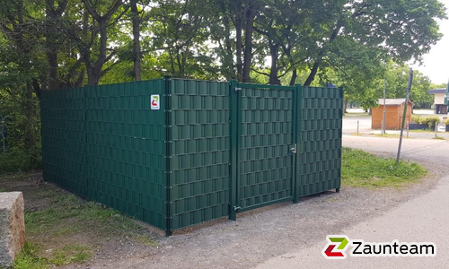 Flechtfix Vario Sichtschutz RAL Standardfarben wurde in München von Zaunteam Halle, Halle im Jahr 2024 erstellt.