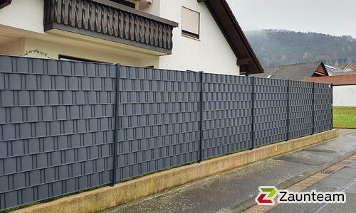 Doppelstabmatten mit Flechtfix diverse wurde in Bürgstadt von Zaunteam Westfranken, Eichenbühl im Jahr 2020 erstellt.