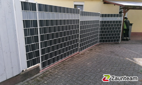 Doppelstabmatten mit Flechtfix diverse wurde in Erlenbach  von Zaunteam Westfranken, Eichenbühl im Jahr 2020 erstellt.