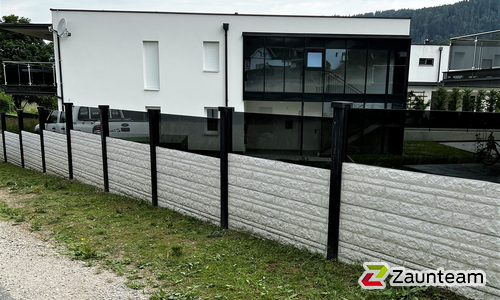 Betonzaun diverse wurde in Pörtschach von Zaunteam Kärnten-Ost, Bodensdorf im Jahr 2023 erstellt.