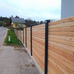 Holz Sichtschutz Rhombus wurde in Hart von Zaunteam Schneebergland, Gloggnitz im Jahr 2026 erstellt.