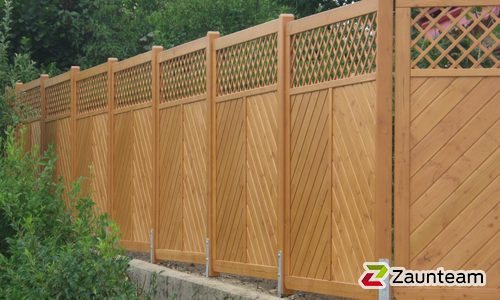 Holz Sichtschutz wurde in Chavornay von Swissclôture Nord Vaudois, Pomy im Jahr 2010 erstellt.