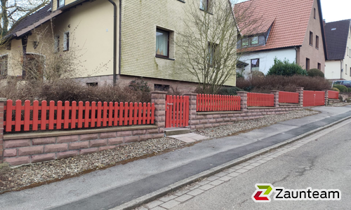 Classic Aluzaun aufgeschraubt wurde in Kirchbrack von Zaunteam Weser-Leine, Salzhemmendorf im Jahr 2024 erstellt.