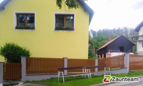 Classic Aluzaun aufgeschraubt wurde in Wimpassing von Zaunteam Schneebergland, Gloggnitz im Jahr 2025 erstellt.