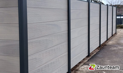 BPC Systemprofil einbetoniert wurde in Pforzheim von Zaunteam Pforzheim, Neuhausen im Jahr 2025 erstellt.