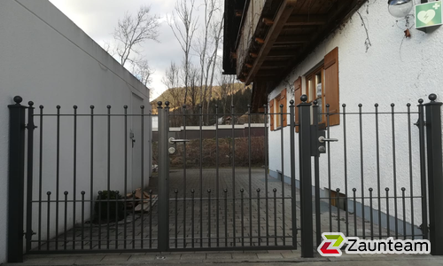 Klassikzaun Herakles wurde in Sonthofen von Zaunteam Allgäu, Bad Hindelang - Unterjoch im Jahr 2019 erstellt.