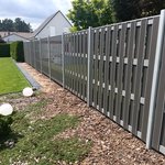 WPC Sichtschutz Diverse wurde in Dresden von Zaunteam Dresden-Süd, Dresden im Jahr 2025 erstellt.