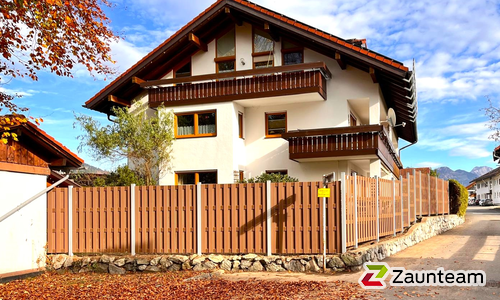 WPC Sichtschutz Diverse wurde in Sonthofen von Zaunteam Allgäu, Bad Hindelang - Unterjoch im Jahr 2024 erstellt.