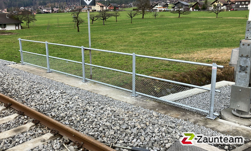 Diagonalgeflecht weitere wurde in Brienz BE von Zaunteam Berner Oberland, Ringgenberg im Jahr 2025 erstellt.