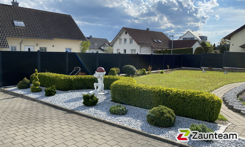 WPC-Lärmschutz wurde in Riedlingen von Zaunteam Oberschwaben, Obermarchtal im Jahr 2022 erstellt.