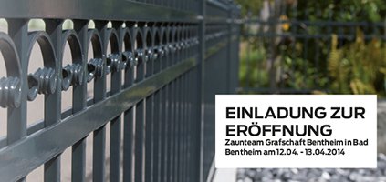 Zaunteam Grafschaft Bentheim Eröffnung