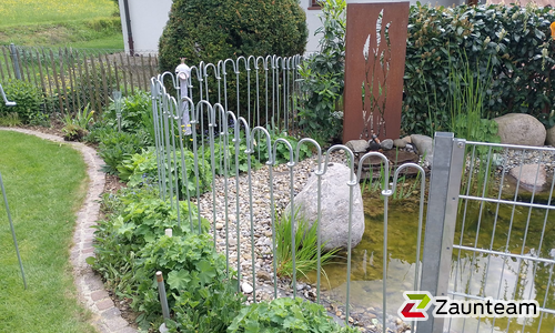 Steckzaun Ascona wurde in Blaustein  von Zaunteam Ulm, Lonsee im Jahr 2024 erstellt.