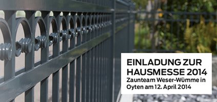 Zaunteam Weser-Wümme Hausmesse