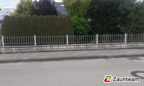 Klassikzaun Ares wurde in Biessenhofen von Zaunteam Allgäu, Bad Hindelang - Unterjoch im Jahr 2019 erstellt.