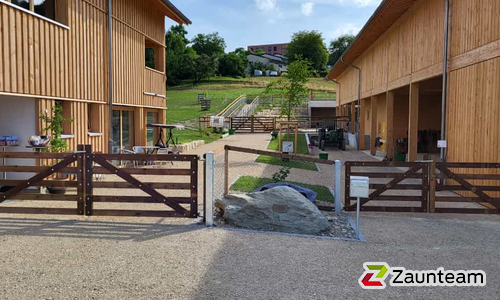 Weidetor Neuseeland / Weidetor Neuseeland wurde in Küttigkofen von Zaunteam Mittelland, Bützberg im Jahr 2023 erstellt.