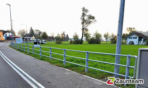 Rohrzaun, weitere Modelle wurde in Sevelen von Zaunteam Werdenberg, Werdenberg im Jahr 2024 erstellt.
