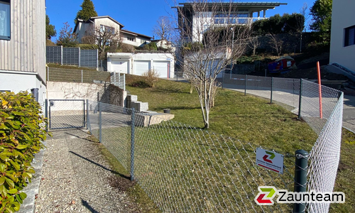 Diagonalgeflecht weitere wurde in Niederteufen von Zaunteam Appenzellerland, Wasserauen im Jahr 2025 erstellt.