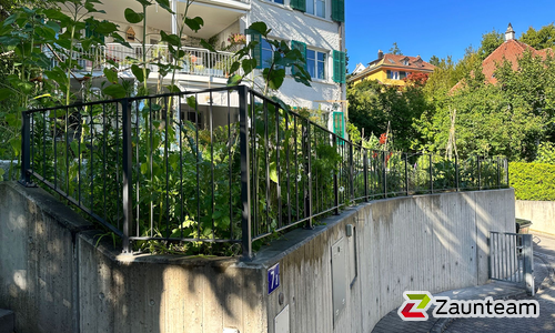 Staketengeländer ohne Handlauf wurde in Winterthur von Zaunteam Neftenbach, Neftenbach im Jahr 2022 erstellt.