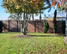 HPL Sichtschutz Diverse wurde in Dornach von Zaunteam Nordwest, Niederdorf im Jahr 2024 erstellt.