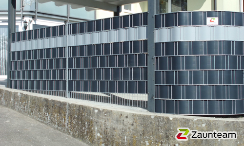 Flechtfix Professional Sichtschutz RAL Standardfarben wurde in Wutöschingen von Zaunteam Granacher, Lauchringen im Jahr 2014 erstellt.