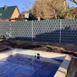 Flechtfix Vario Sichtschutz RAL Standardfarben wurde in Halle Saale von Zaunteam Halle, Halle im Jahr 2025 erstellt.