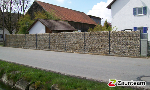 Gabionen Vario  wurde in Igling von Zaunteam Ammersee, Hofstetten im Jahr 2022 erstellt.