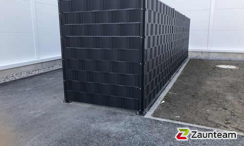 Flechtfix Vario Sichtschutz RAL Standardfarben wurde in Eberswalde von Zaunteam Pasewalk, Pasewalk im Jahr 2024 erstellt.