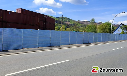 Wellblech Sichtschutz wurde in Plettenberg von Zaunteam Sauerland, Neuenrade im Jahr 2022 erstellt.