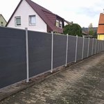 System WPC Sichtschutz, Platinum XL mit Alupfosten einbetoniert, Zaunteam Halle, Halle, 06116 Halle System WPC Sichtschutz, Platinum XL mit Alupfosten einbetoniert wurde in Halle von Zaunteam Halle, Halle im Jahr 2025 erstellt.