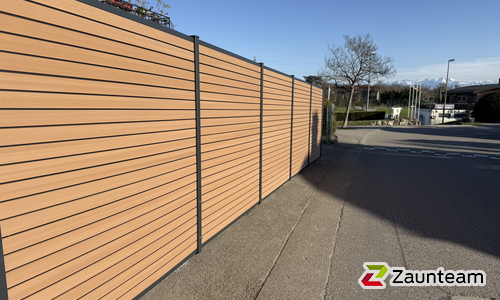 BPC Systemprofil einbetoniert wurde in Collex-Bossy von Swissclôture Genève, Bellevue im Jahr 2026 erstellt.