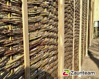 Weidenzaun Exclusiv wurde in Schkeuditz von Zaunteam Halle, Halle im Jahr 2025 erstellt.